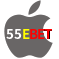 Aplicativo 55Ebet para iOS